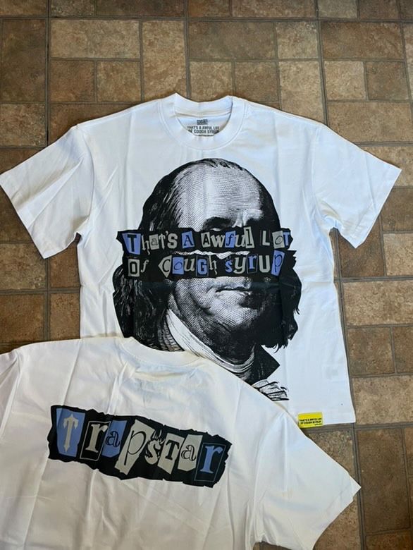 Cough Syrup White Tee