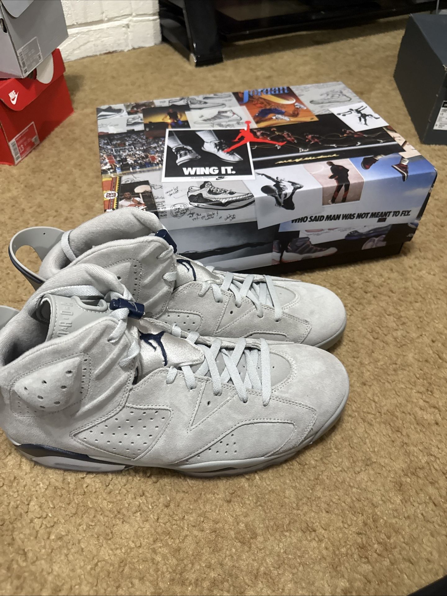 Jordan 6 Retro Mid Georgetown - Size 13