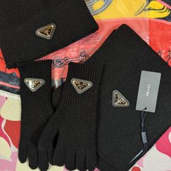 Designer Beanie Set