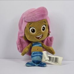 2019 Nick Jr Bubble Guppies Molly Plush 8" Stuffed Mermaid Doll Pink Nickelodeon