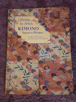 Japanese Kimono Style Gift wrap Sheets