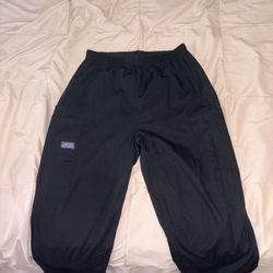 Black scrub pants