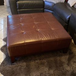 Large Ottoman 38 Inches Across 