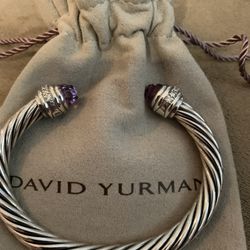 Brand New David Yurman Cable Bracelet- La Jolla