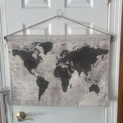 Artwork Home World Map