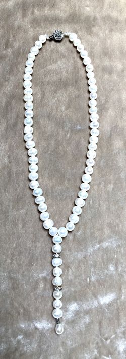 8MM Freshwater Pearl 16” Choker Necklace