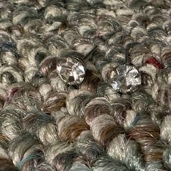 Moissanite earrings worn once fully clean will put in bag