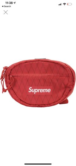 Supreme waist bag red FW18 brand new