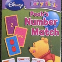 Disney Pooh Early Skills Number Match