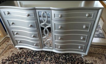 Brand New Silver Dresser