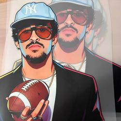 Bad Bunny Custom Prints