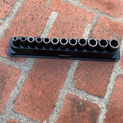 Snap On 3/8” Semi Deep Impact Socket Set (8-19mm)