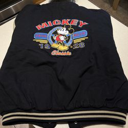 Mickey Mouse True Blue Bomber Jacket