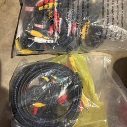 Audio cable/video cable/audio-video cables ($1 each cable)