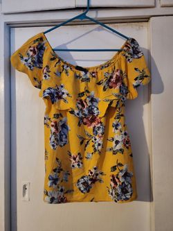 New Off The Shoulders Top Large