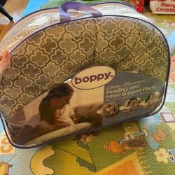 Boppy Nursing pillow with luxe cover and extra cover