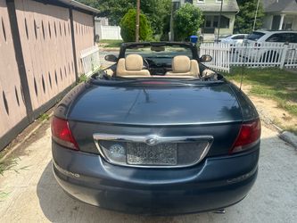2001 Chrysler Sebring convertible