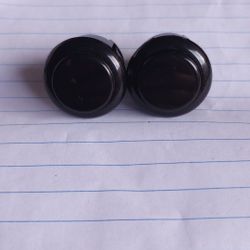 8BitDo 24MM Arcade Buttons, Black 