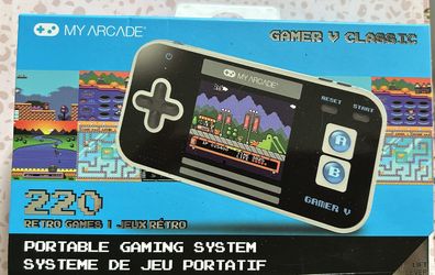 My Arcade 229 Retro Games Portable Game System New 