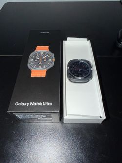 Samsung Galaxy Watch Ultra 47mm (Titanium) + Brand New Band + Fast Charger Bundle