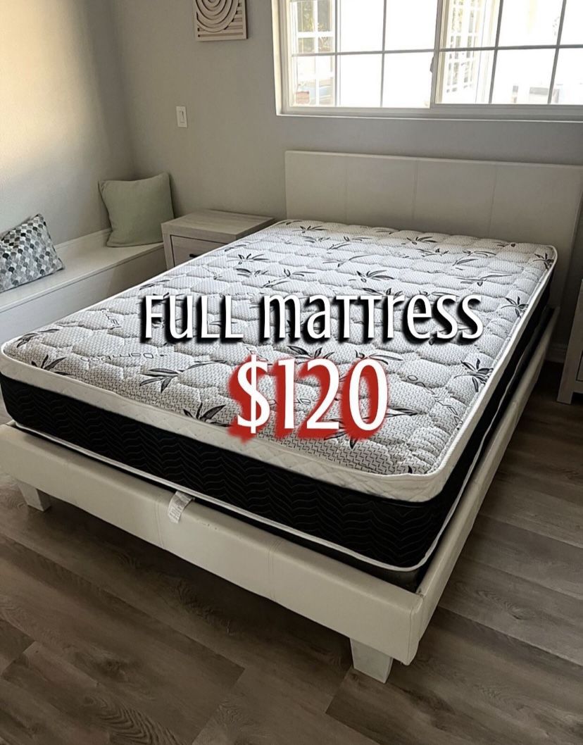 New Full Mattress Only $120
