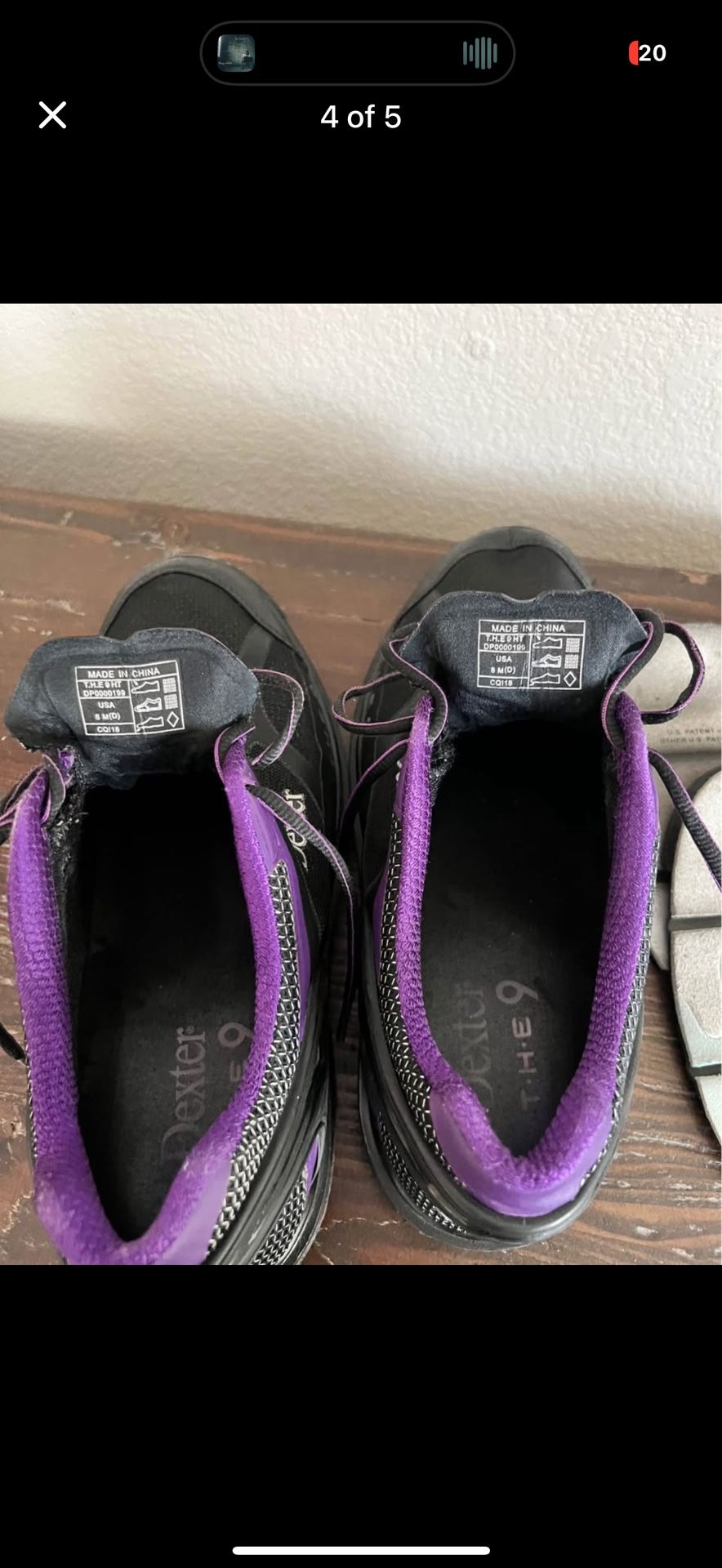 Dexter THE 9 HT ブラック/パープル THE9 HT ブラック/パープル