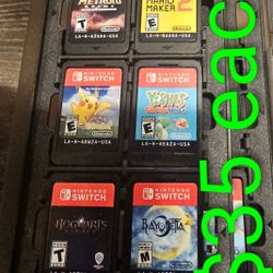 Nintendo Switch Games.
