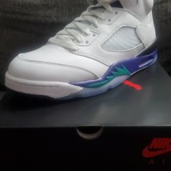 New Retro 5 Grape Size 10