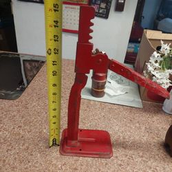 Antique probation era climax bottle capping tool.