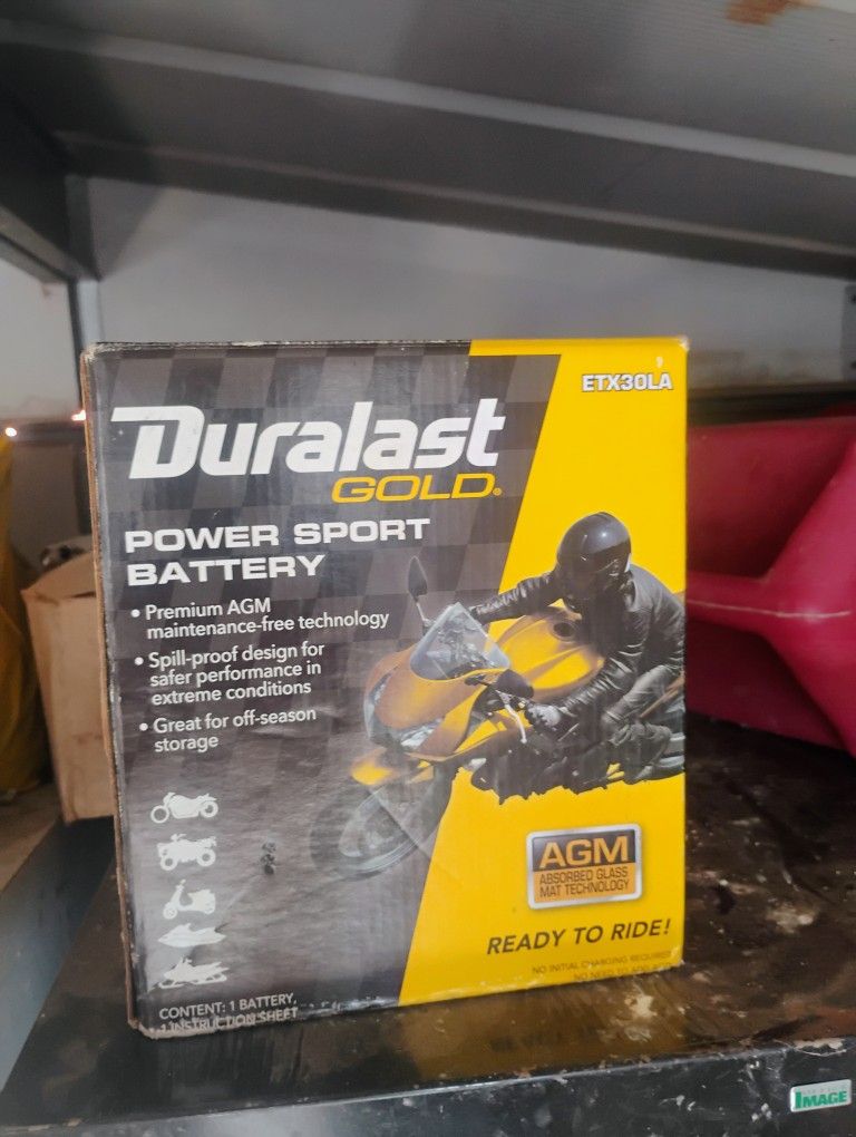Motorcycle Battery Brand New