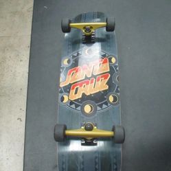 Used Santa Cruz Phase Dot Shaped Cruiser Skateboard ( Read The Description)
