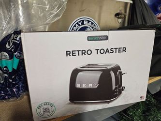Retro style 2 toast toaster