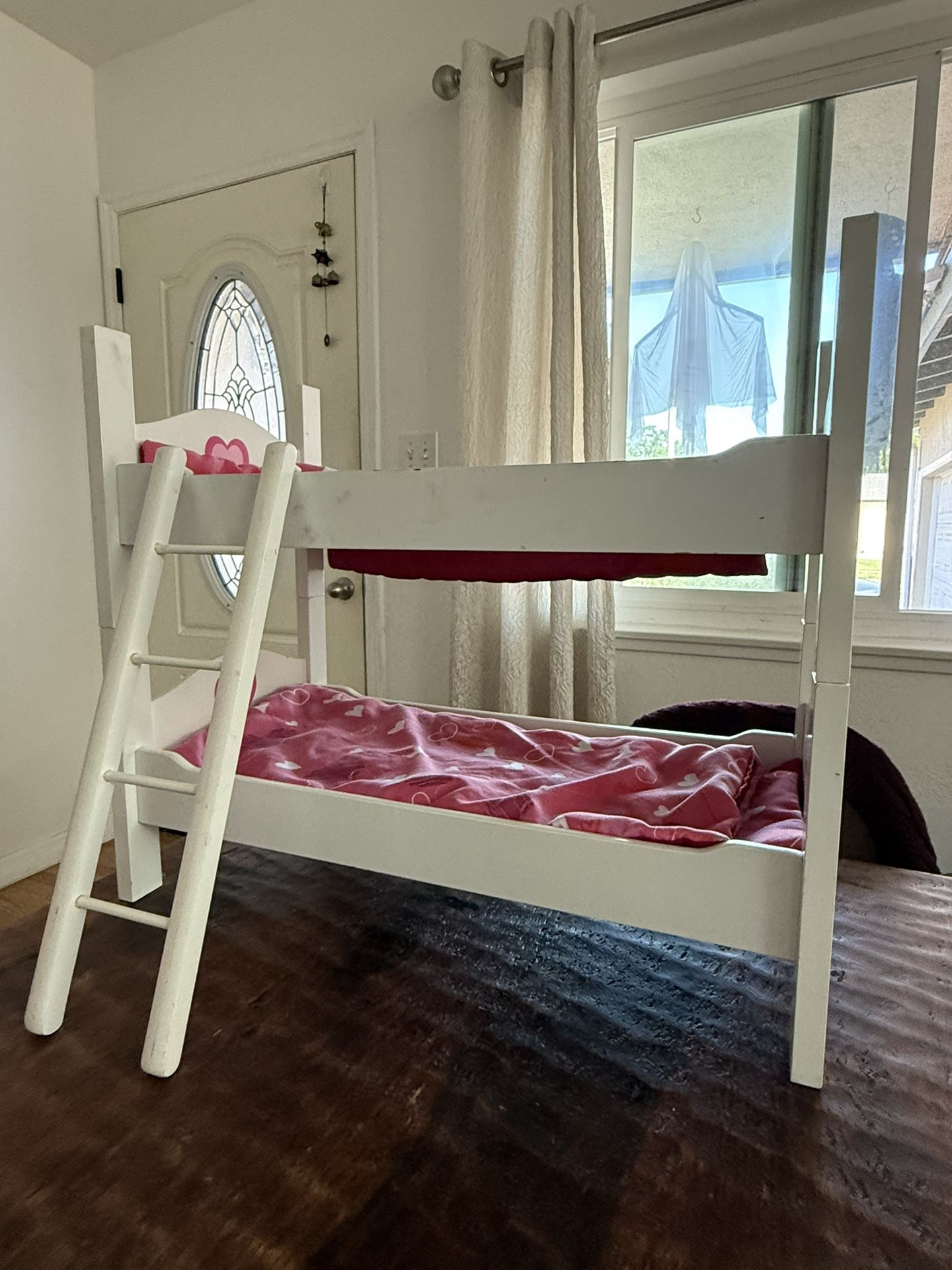 13 Inch Doll Bunk bed With Ladder