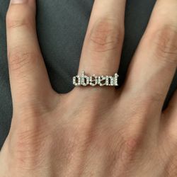 ABSENT CLOTHING RING