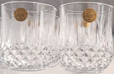 Cristal d'Arques French Lead Crystal Glasses Set of 8