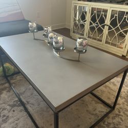 Cement Coffee Table