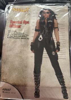 Spirit Special Ops Officer Halloween Costume Adult Large