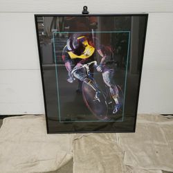 Framed Bike Art Poster,  39.5 × 31, Terry Rose