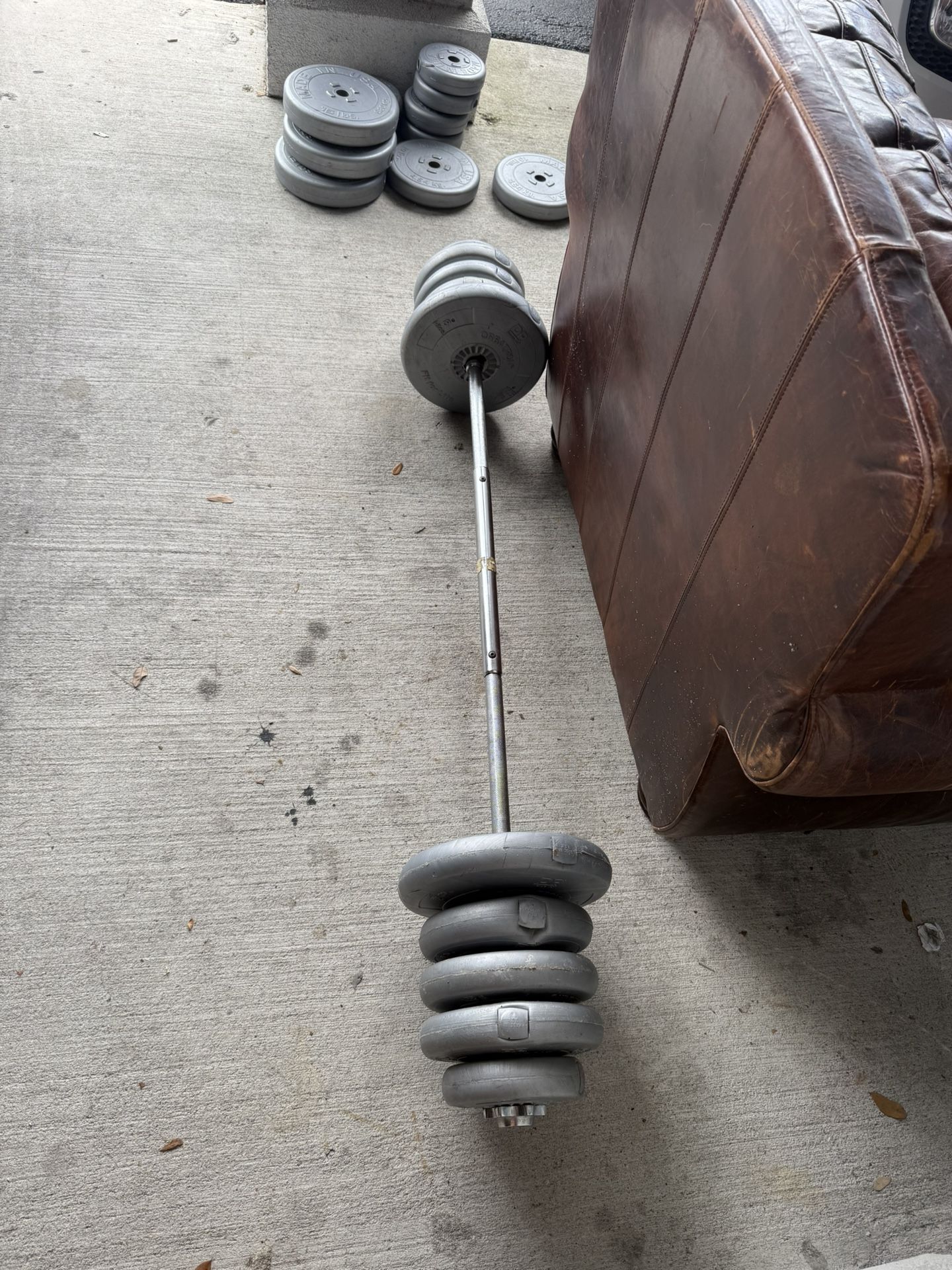 Weight set 190 lbs