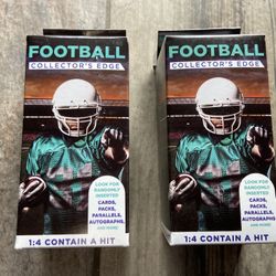The Fairfield Company Football Collectors Edge New/Sealed 1:4 Hit