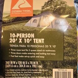 20' × 10' Tent