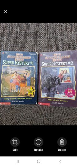 The babysitters club super mystery books
