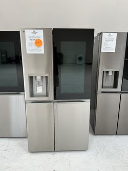 🧊🧐Side-By-Side Refrigerator With InstaView Glass🧐🧊