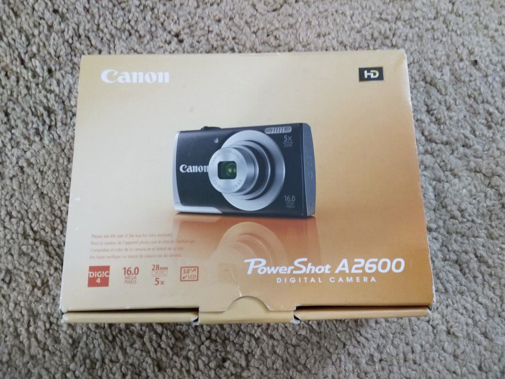 Canon Powershot A2600 Digital camera