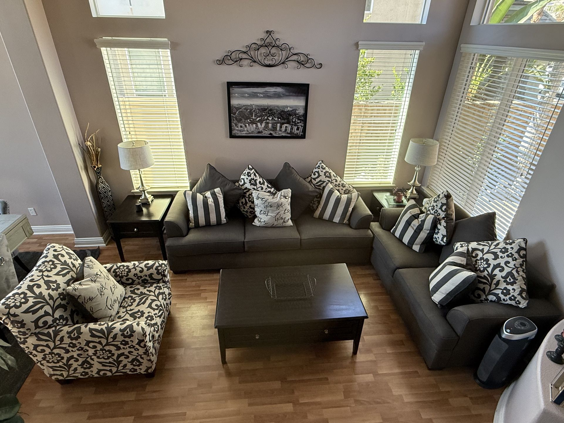 Ashley Furniture Couch and Table Set