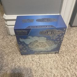 Stellar Crown Etb New Sealed Pokemon Cards