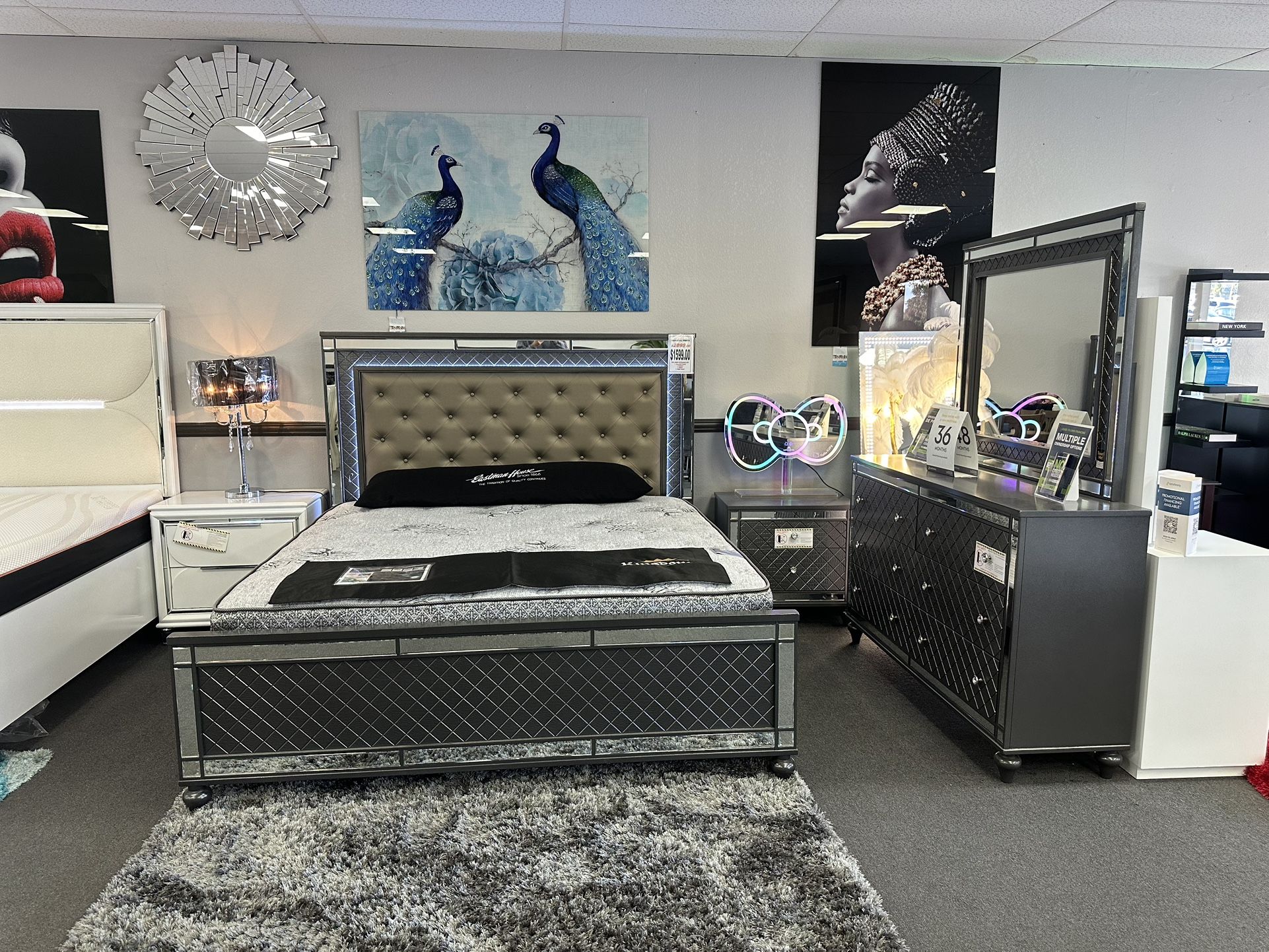 4PC King Bedroom Set