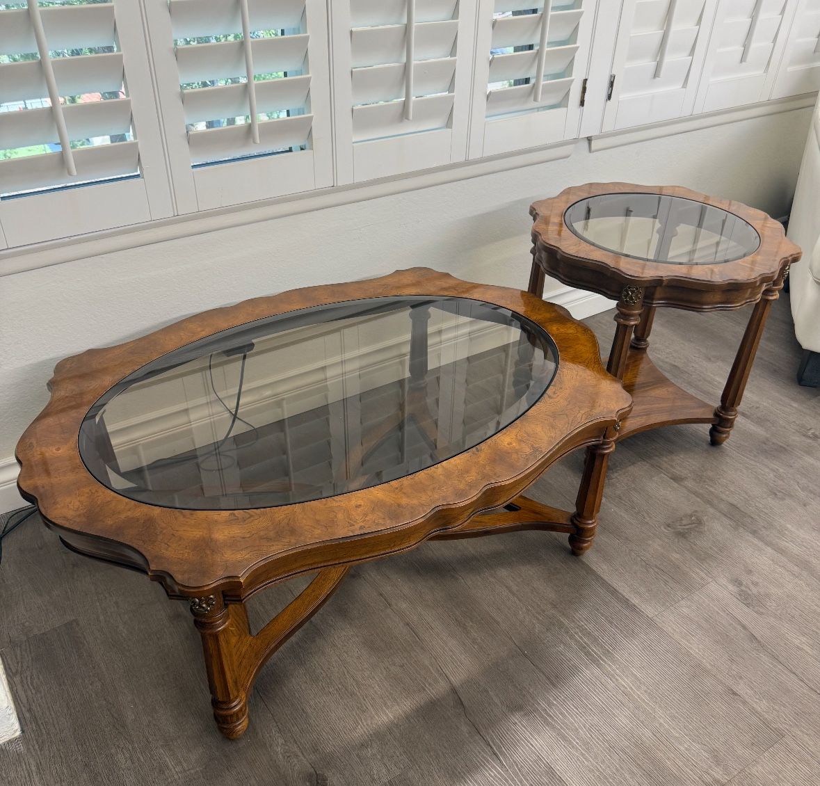 Solid Wood Table Set