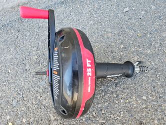 25 ft. Power Drum Drain Snake Drill-Operated Auger