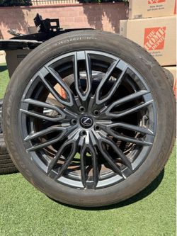 Lexus RX500h OEM 21” Wheels & Tires Set of 4